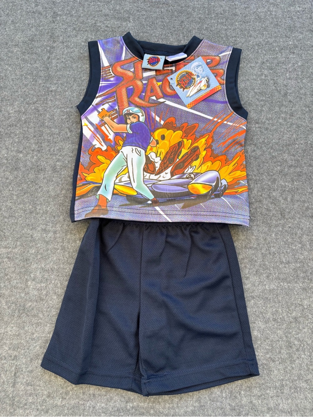 Speed Racer multicoloured boy set NWT size 24 months